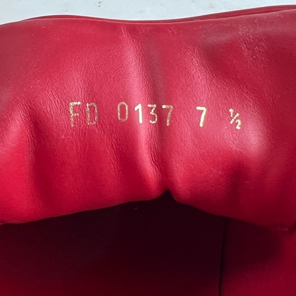 LOUIS VUITTON CONCORD SNEAKERS IN RED EPI LEATHER - Picture 13 of 14